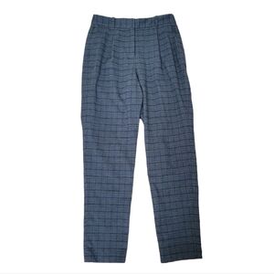 Frank And Oak Plaid Lined Trousers